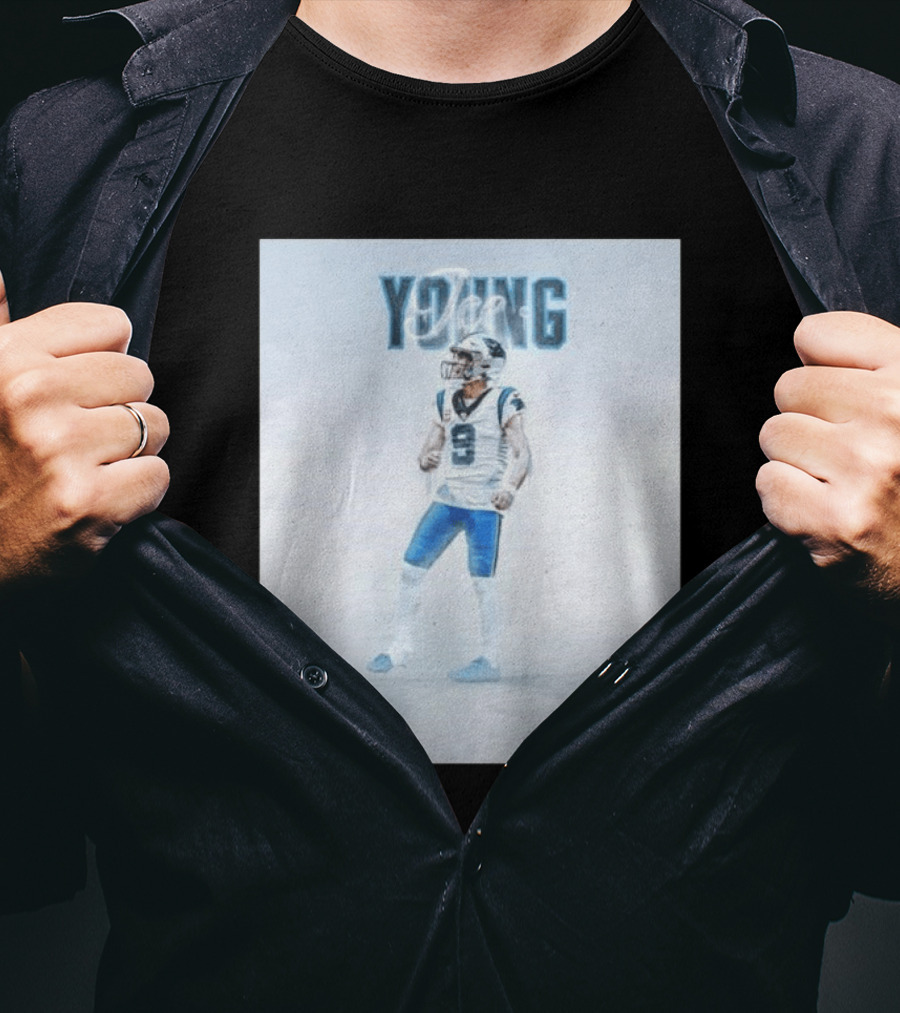 Bryce Young Carolina Panthers Gettin' Cold In Carolina T-Shirt