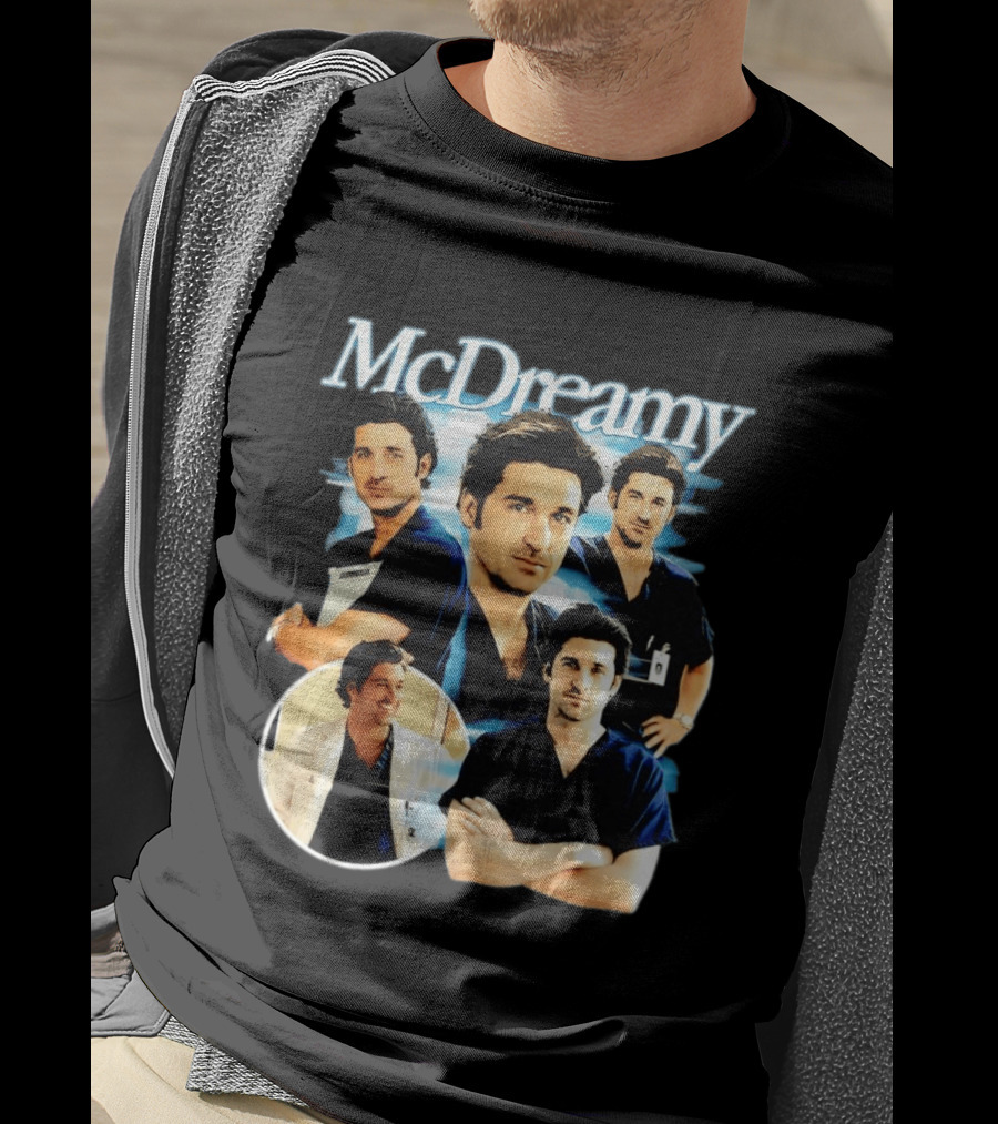 McDreamy Patrick Dempsey Doctor Characters Compilation T-Shirt