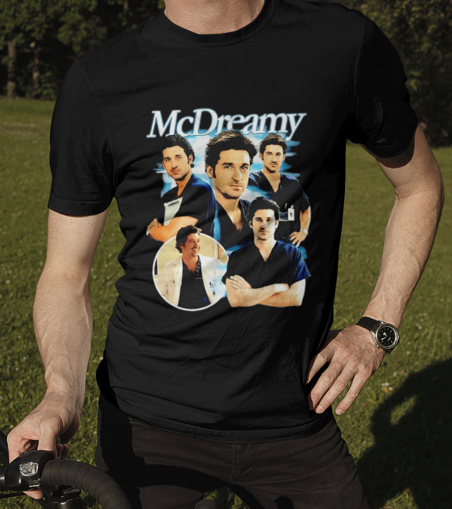McDreamy Patrick Dempsey Doctor Characters Compilation T-Shirt