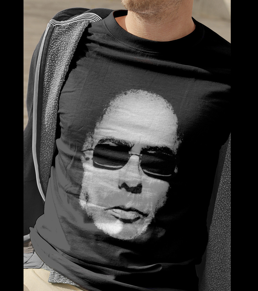 Indio Solari Redonditos De Ricota Bald Sunglasses Face T-Shirt