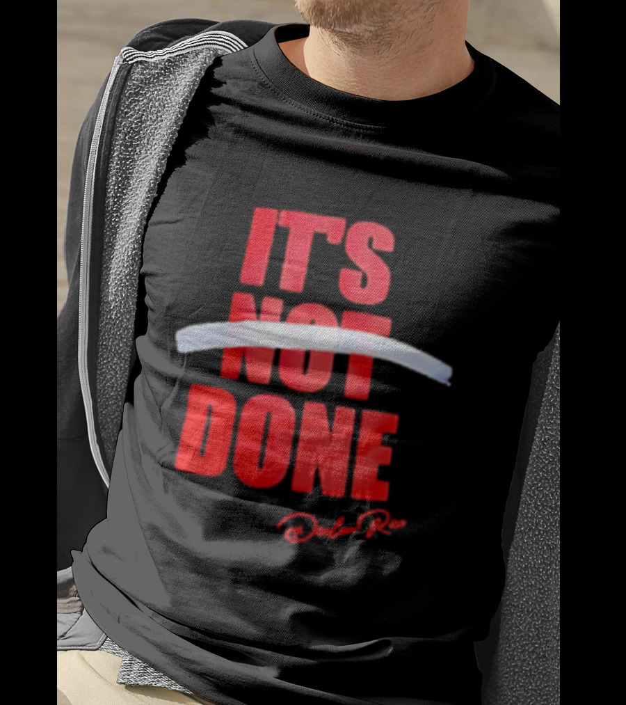 Declan Rice Arsenal FC Premier League Its Not Done T-Shirt