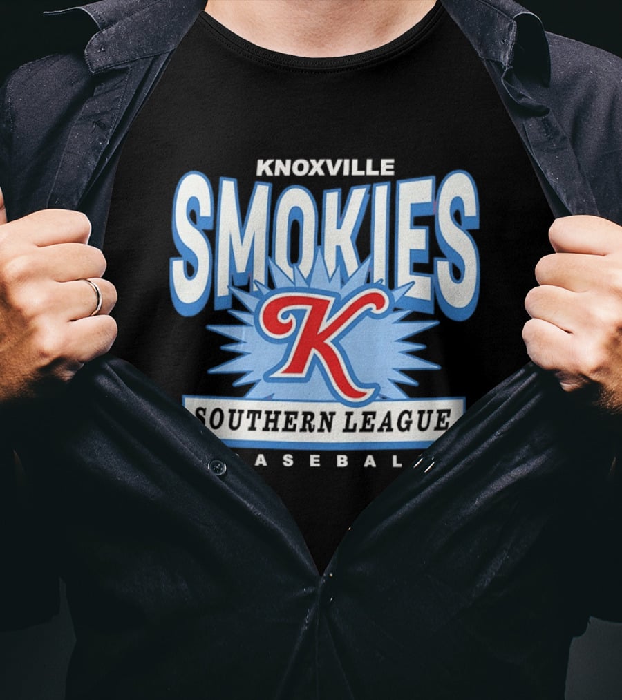 Knoxville Smokies K Southern League Baseball T-Shirt