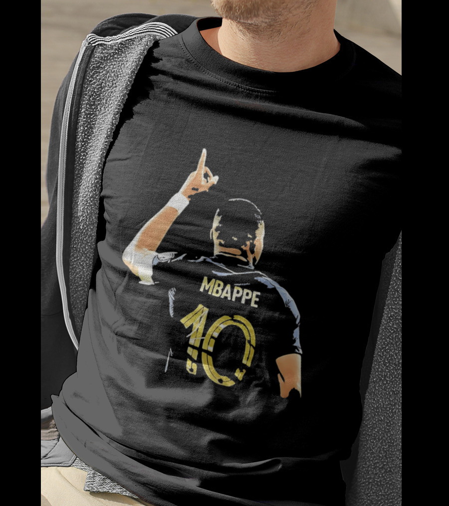 Kylian Mbappe France Number 10 MBAPPE Soccer Football Fan Gear T-Shirt