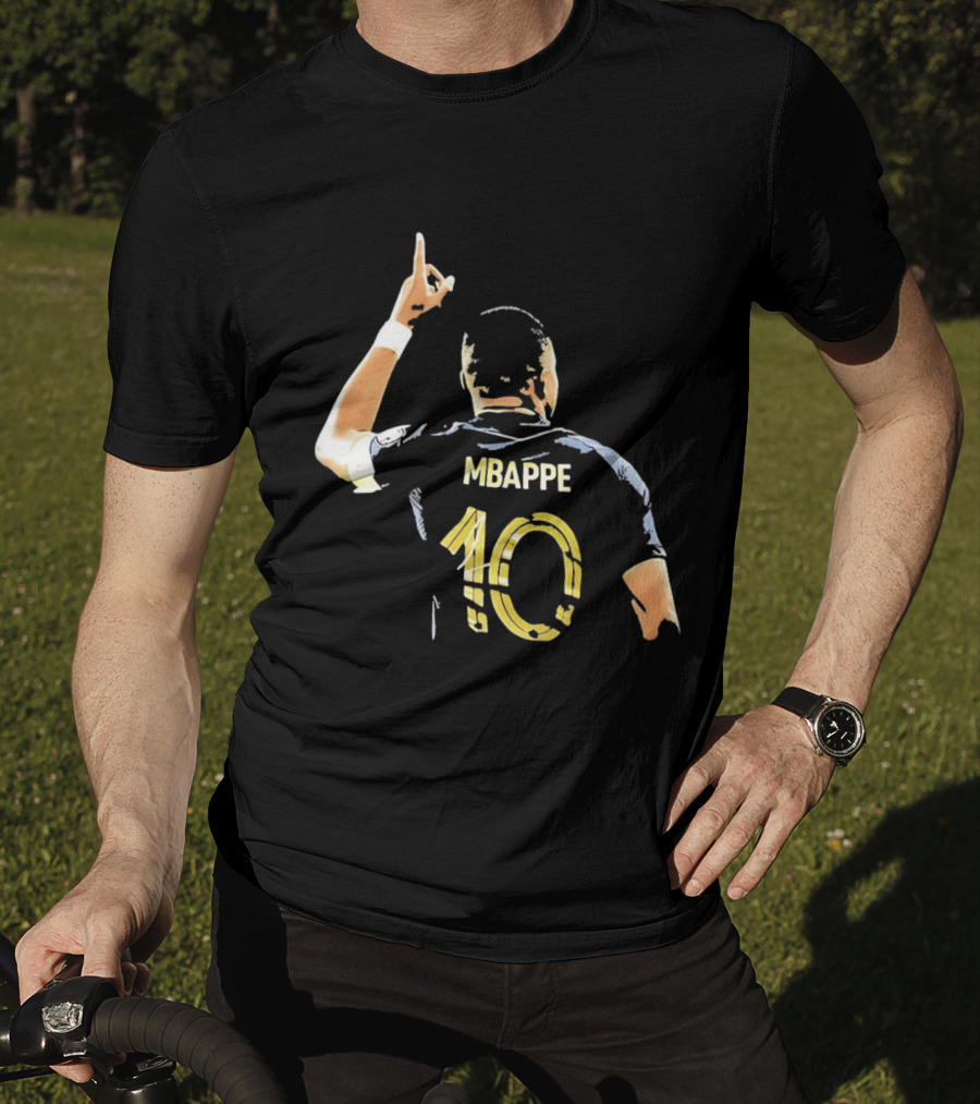 Kylian Mbappe France Number 10 MBAPPE Soccer Football Fan Gear T-Shirt