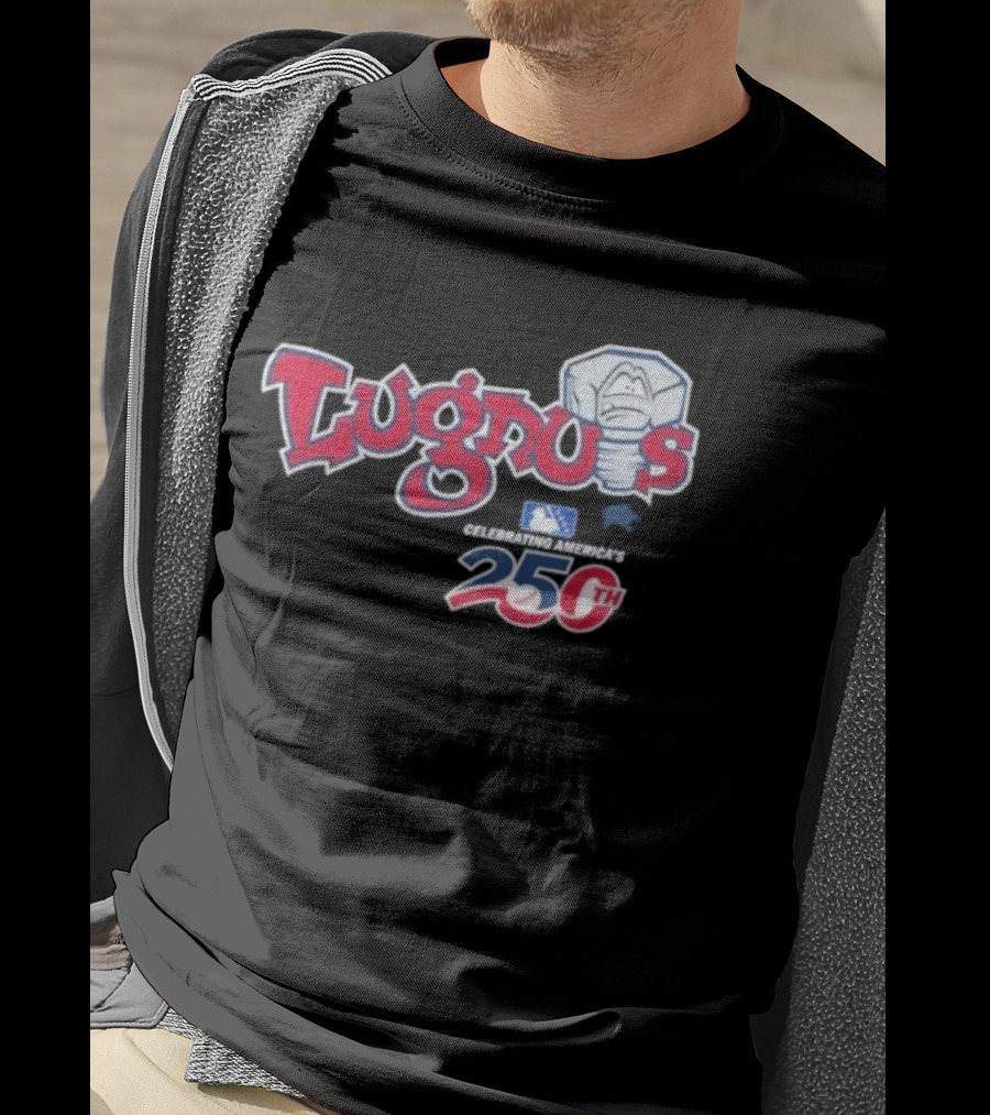 Lansing Lugnuts MiLB Baseball America's 250th Anniversary Celebration T-Shirt