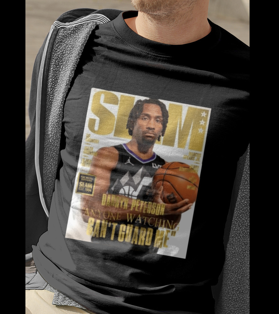 SLAM Gold Darryn Peterson Anyone Ing Can't Guard Me T-Shirt