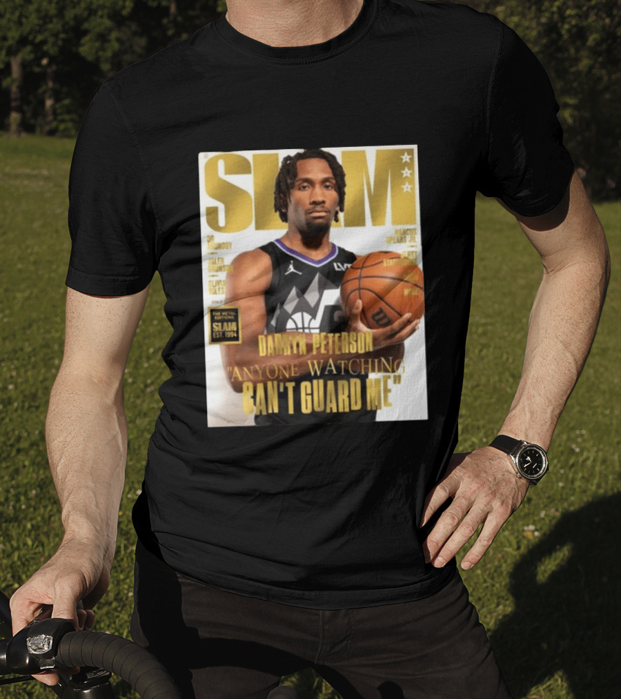 SLAM Gold Darryn Peterson Anyone Ing Can't Guard Me T-Shirt