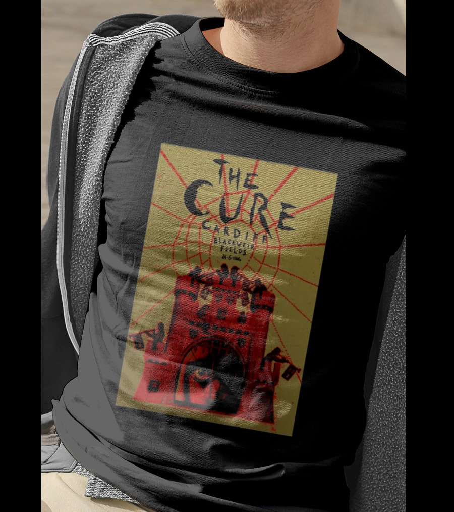 The Cure Cardiff Blackweir Fields 24 6 2026 T-Shirt