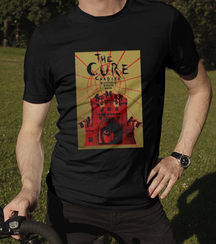 The Cure Cardiff Blackweir Fields 24 6 2026 T-Shirt