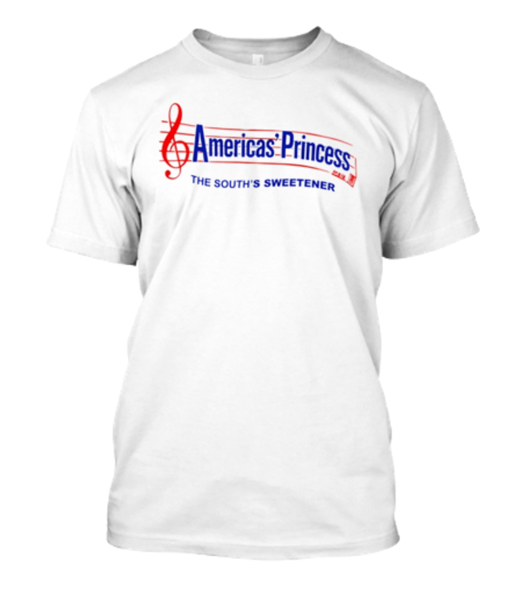 Americas' Princess The South's Sweetener Music Note T-Shirt
