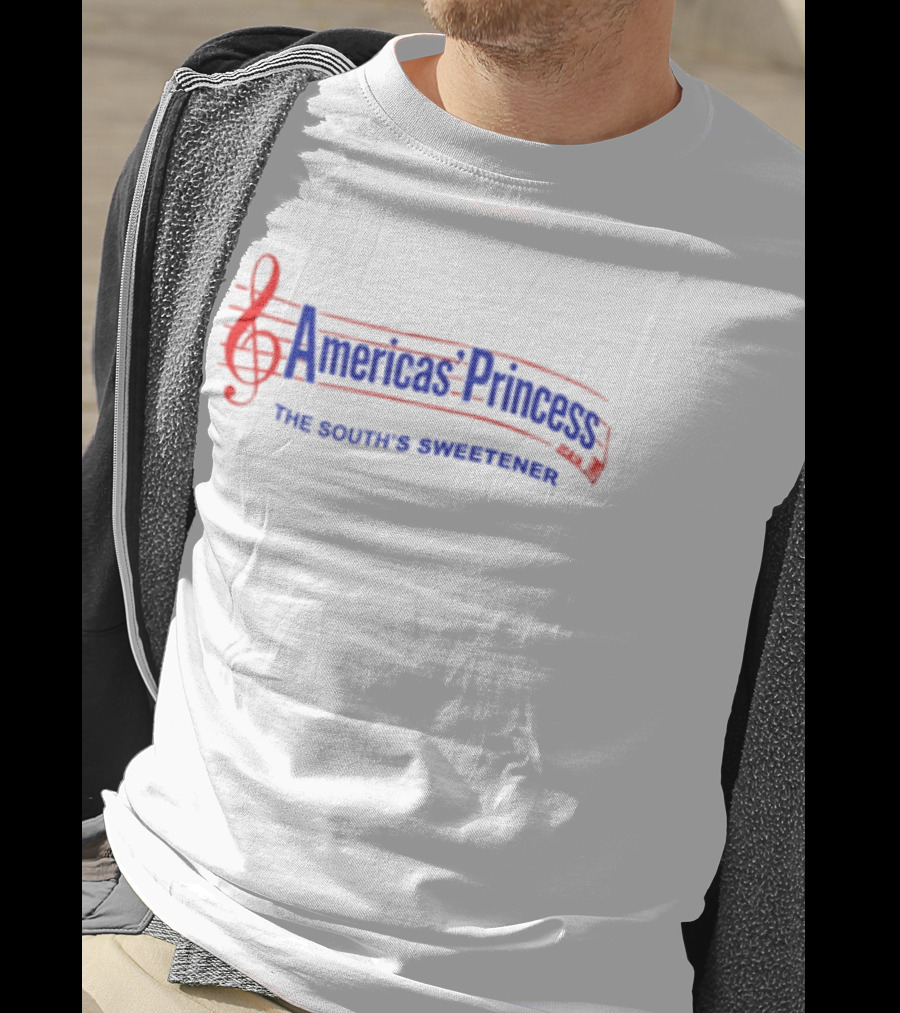 Americas' Princess The South's Sweetener Music Note T-Shirt