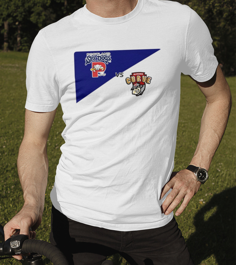 Portland Sea Dogs Altoona Curve Baseball Matchup 2026 T-Shirt