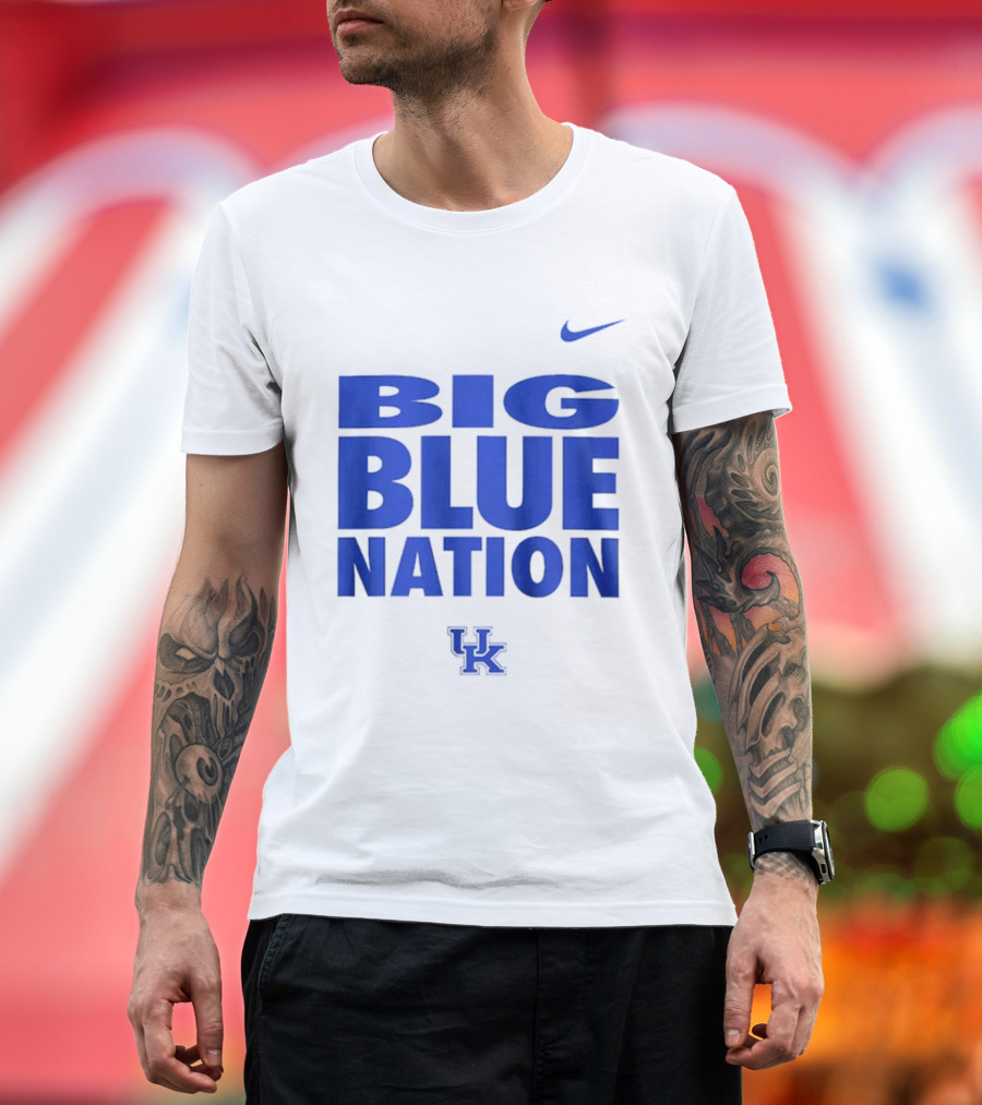 Nike Kentucky Wildcats Big Blue Nation UK T-Shirt