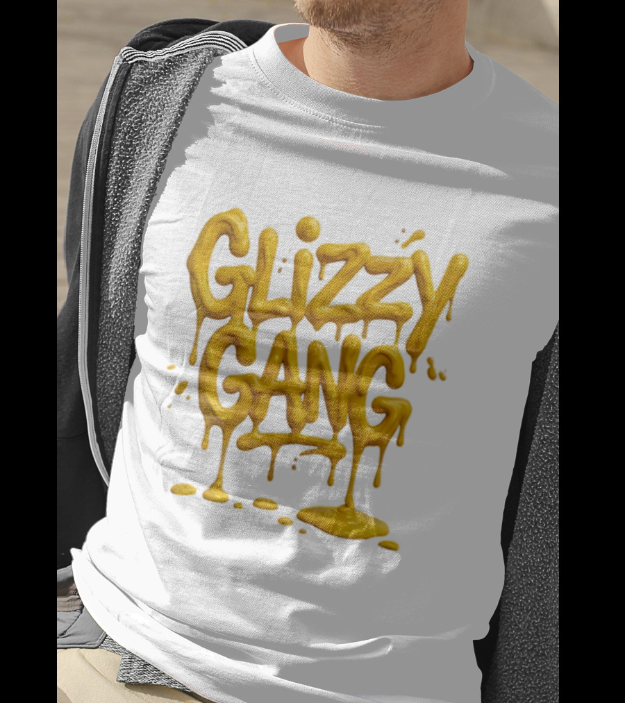 Glizzy Gang Mustard Drip T-Shirt