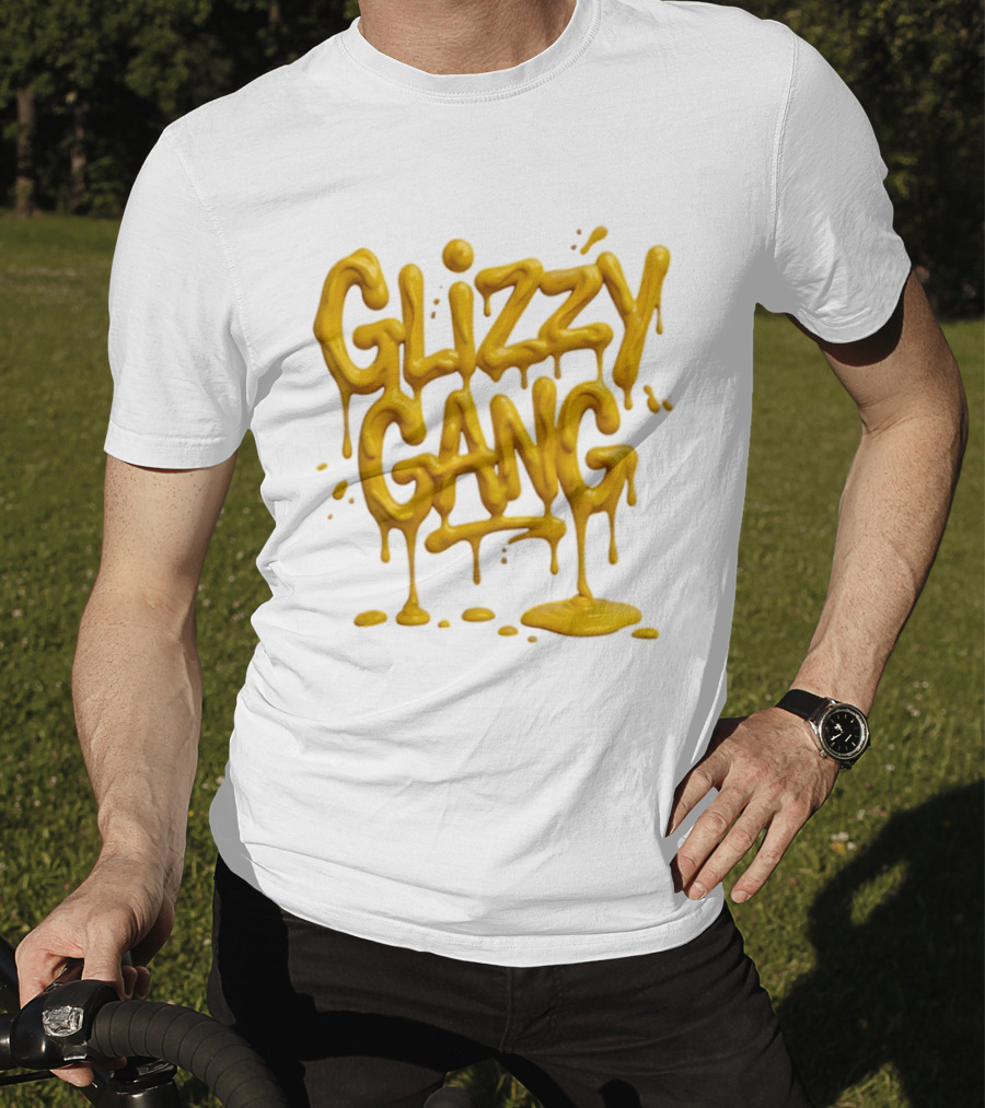 Glizzy Gang Mustard Drip T-Shirt