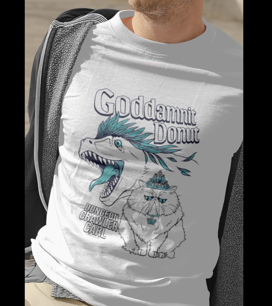 Goddamnit Donut Dungeon Crawler Carl Princess Donut Mongo Adventure T-Shirt