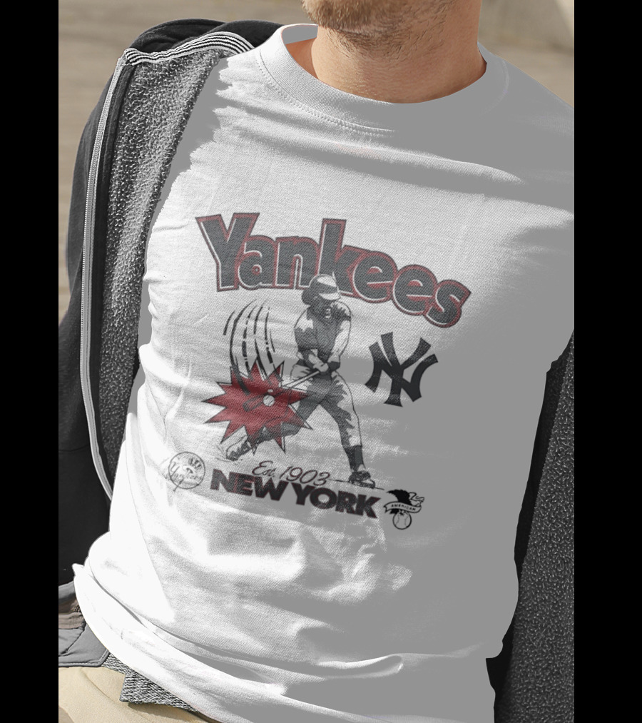 Yankees Est 1903 New York MLB Vintage Baseball Player T-Shirt