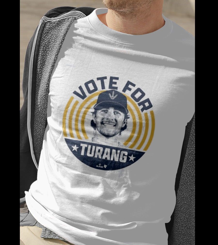 Vote For Turang Baseball Player T-Shirt