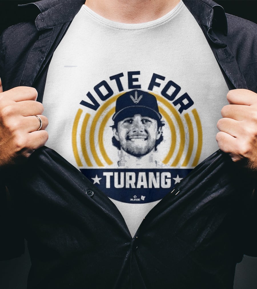 Vote For Turang Baseball Player T-Shirt