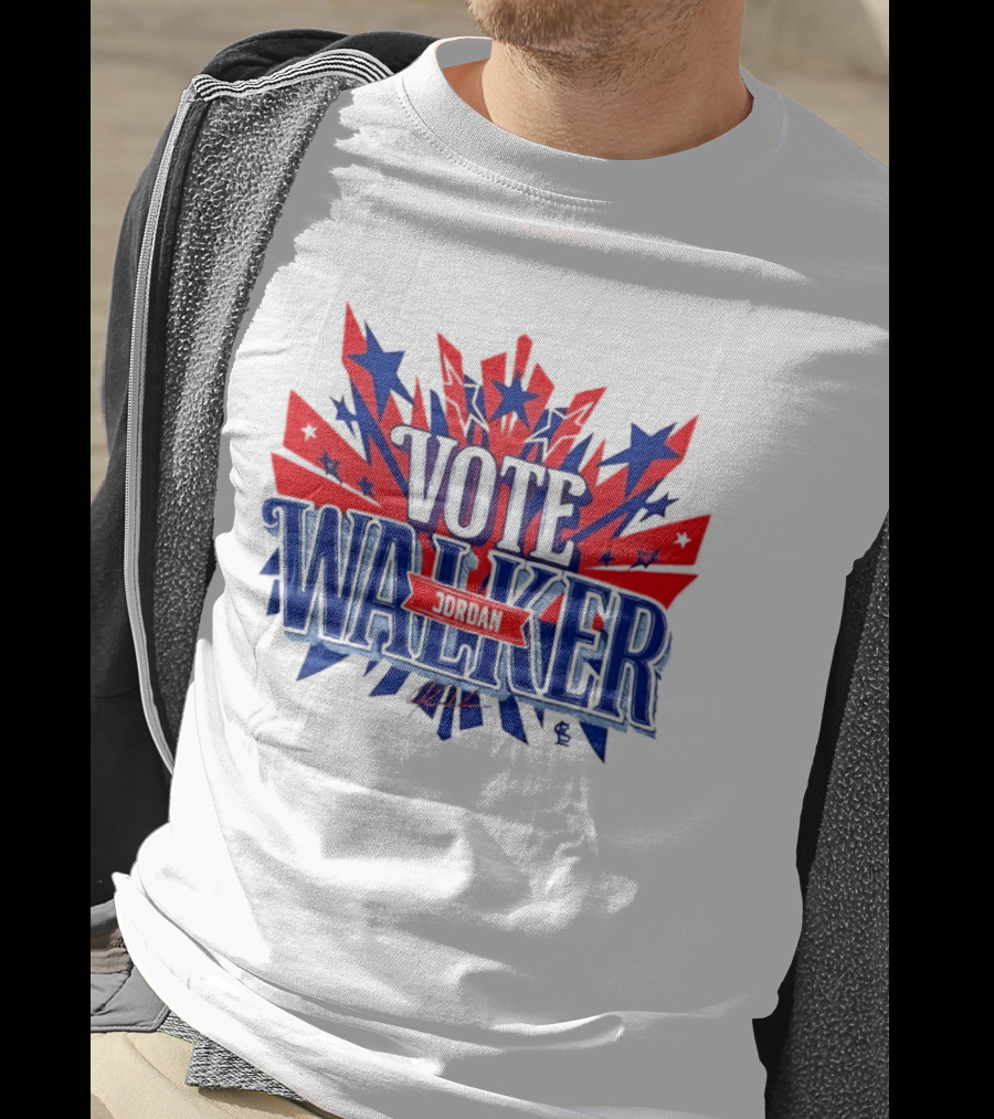 Vote Jordan Walker St Louis Cardinals MLB Stars And Stripes T-Shirt