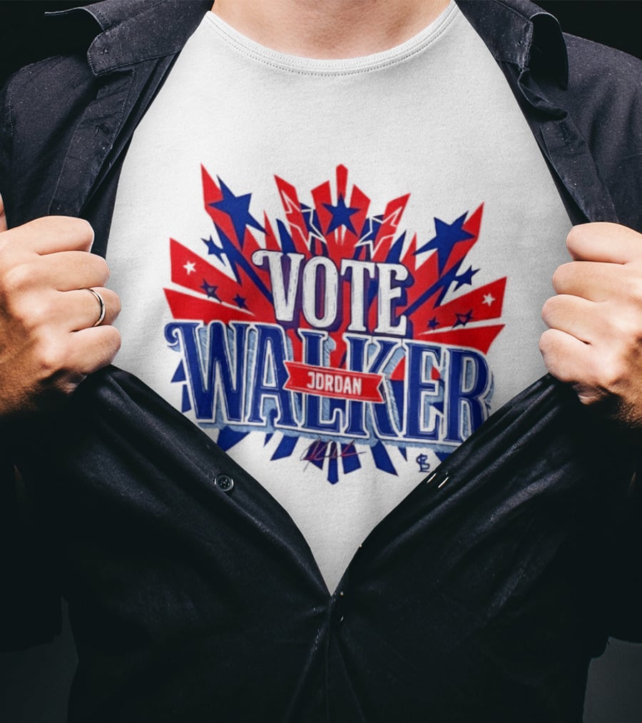 Vote Jordan Walker St Louis Cardinals MLB Stars And Stripes T-Shirt