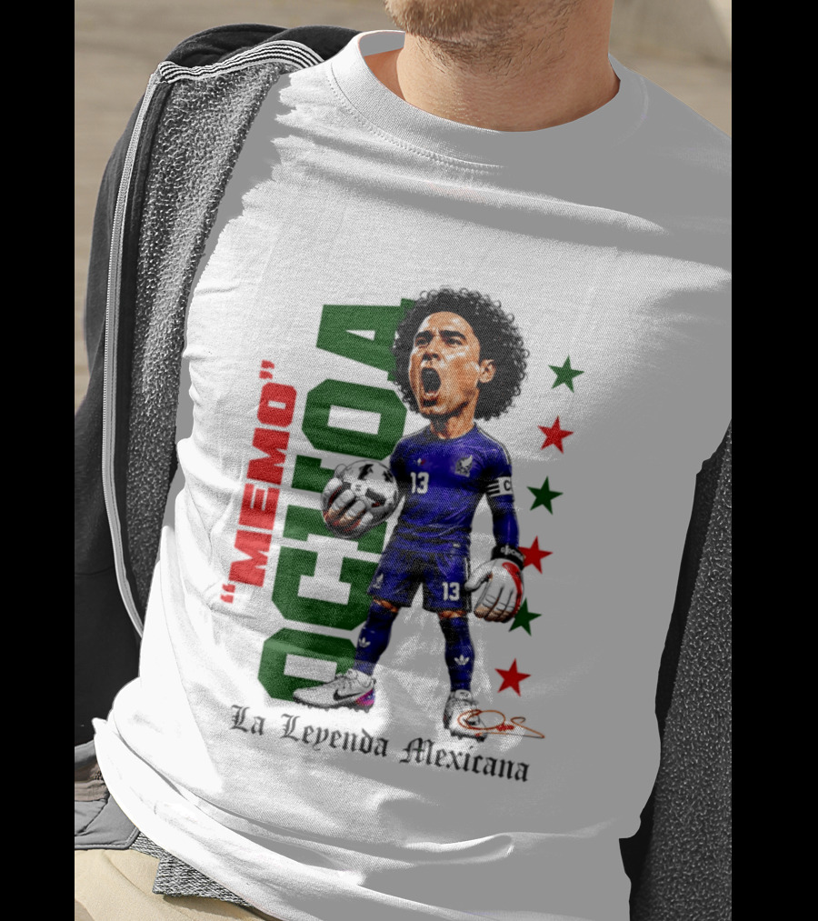 Memo Ochoa La Leyenda Mexicana Mexico National Team T-Shirt
