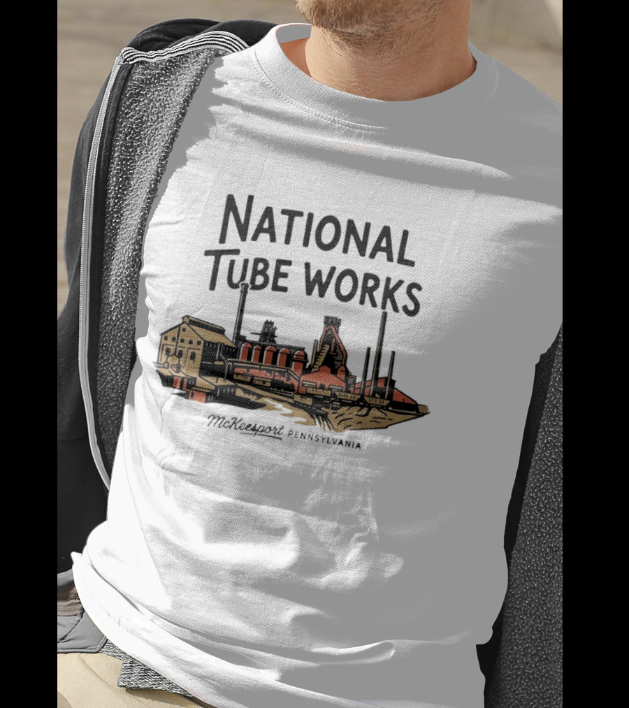 National Tube Works McKeesport Pennsylvania Industrial Heritage T-Shirt
