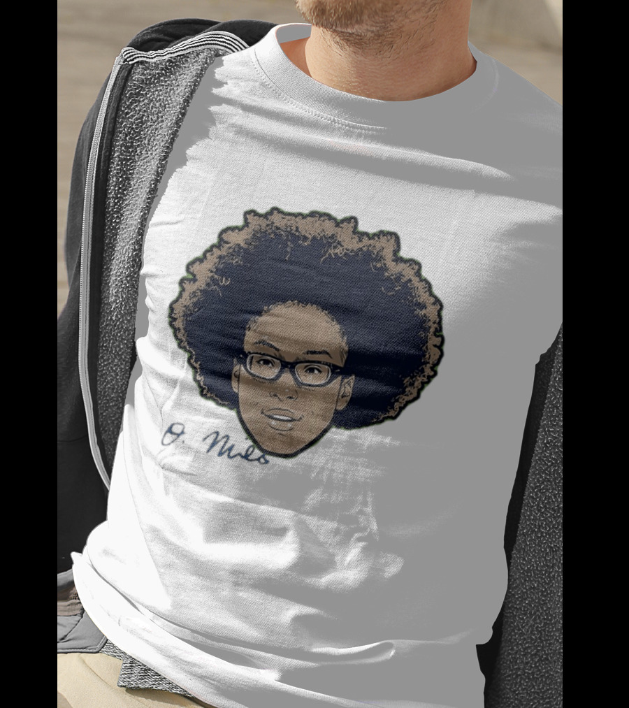Olivia Miles Swag Afro Head WNBA Minnesota Lynx T-Shirt