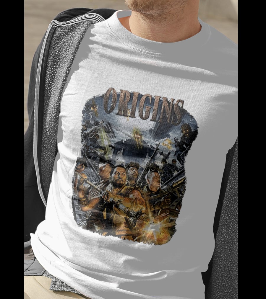 Origins Call Of Duty Zombies Tank Dempsey Nikolai Belinski Takeo Masaki Edward Battle Scene T-Shirt