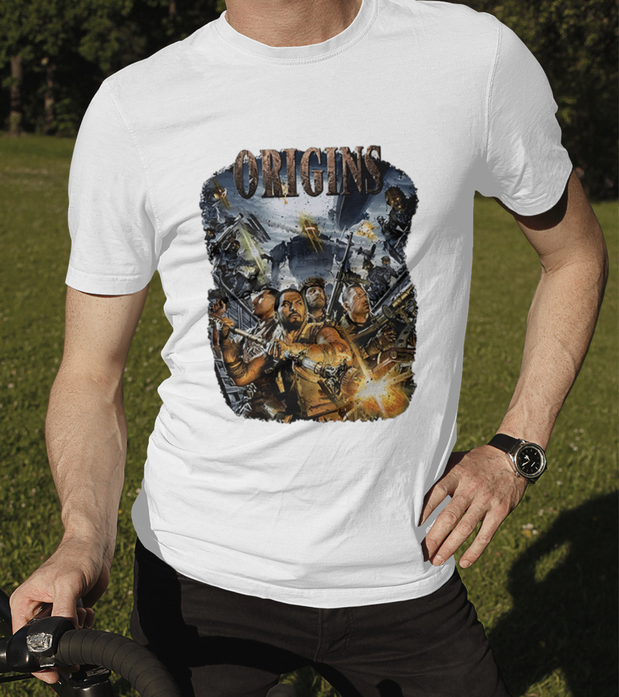 Origins Call Of Duty Zombies Tank Dempsey Nikolai Belinski Takeo Masaki Edward Battle Scene T-Shirt
