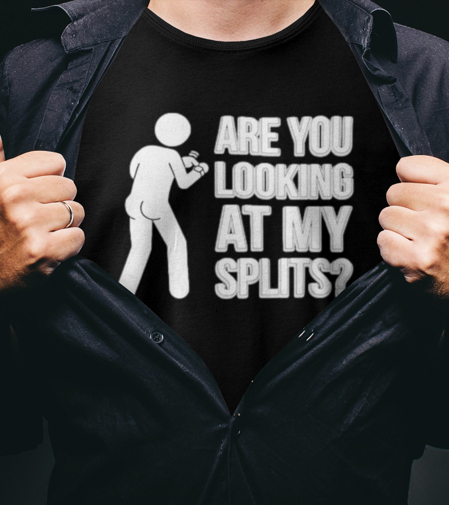 Running Marathon Are You Looking At My Splits T-Shirt