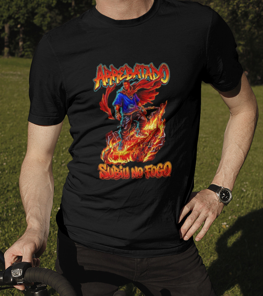 Arrebatado Subiu No Fogo 2 Reis Biblical T-Shirt