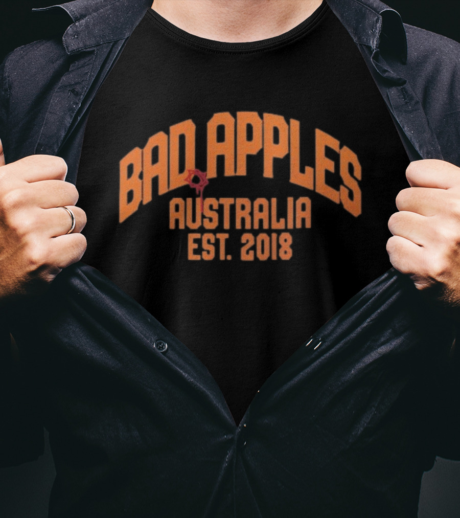 Bad Apples Australia Established 2018 T-Shirt