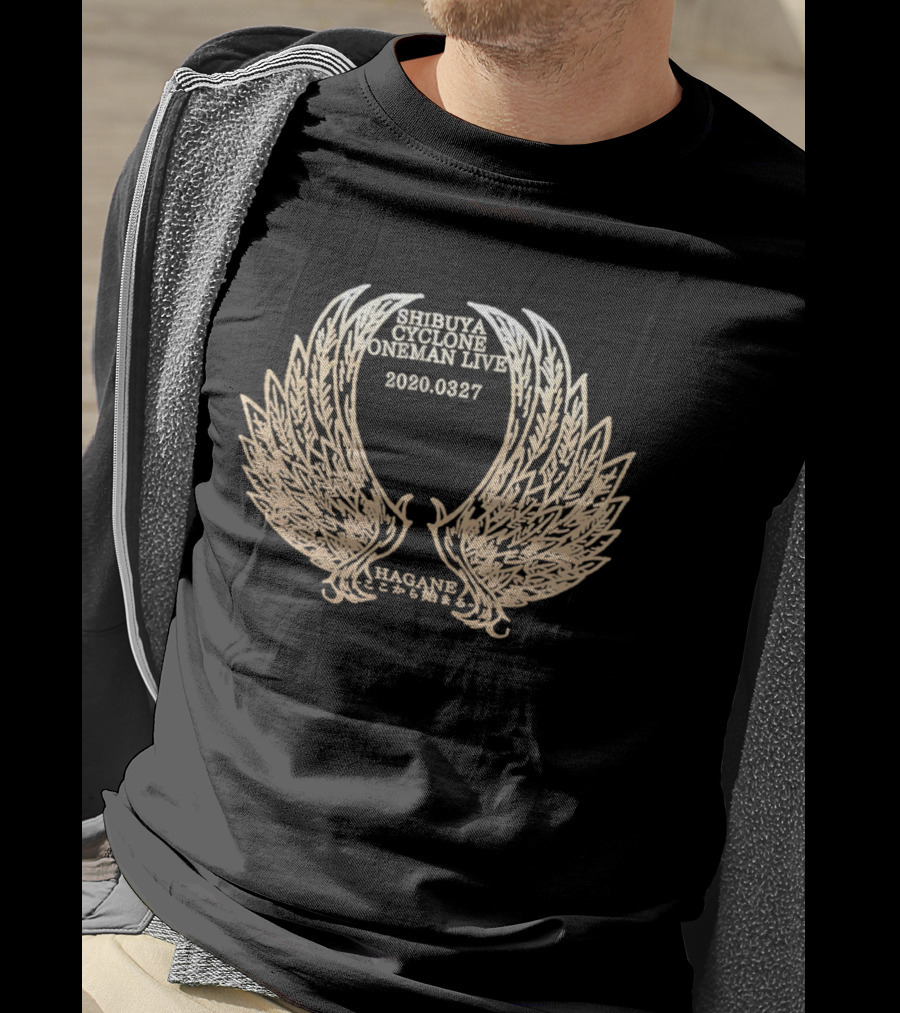 Shibuya Cyclone Oneman Live 20200327 Hagane Wings T-Shirt