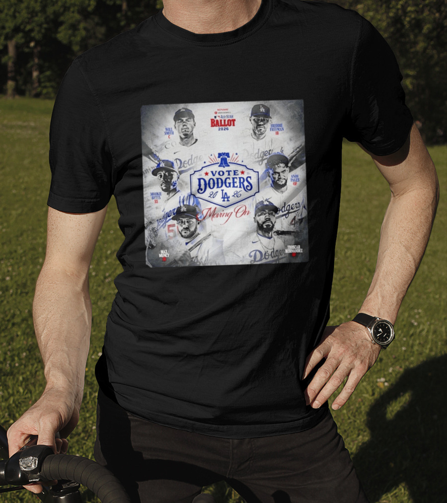 Los Angeles Dodgers Vote 2026 Will Smith Freddie Freeman Mookie Betts Andy Pages Max Muncy Teoscar Hernandez T-Shirt