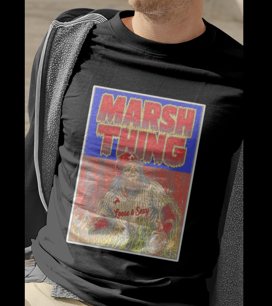 Marsh Thing Brandon Marsh Philadelphia Phillies Loose Sexy T-Shirt