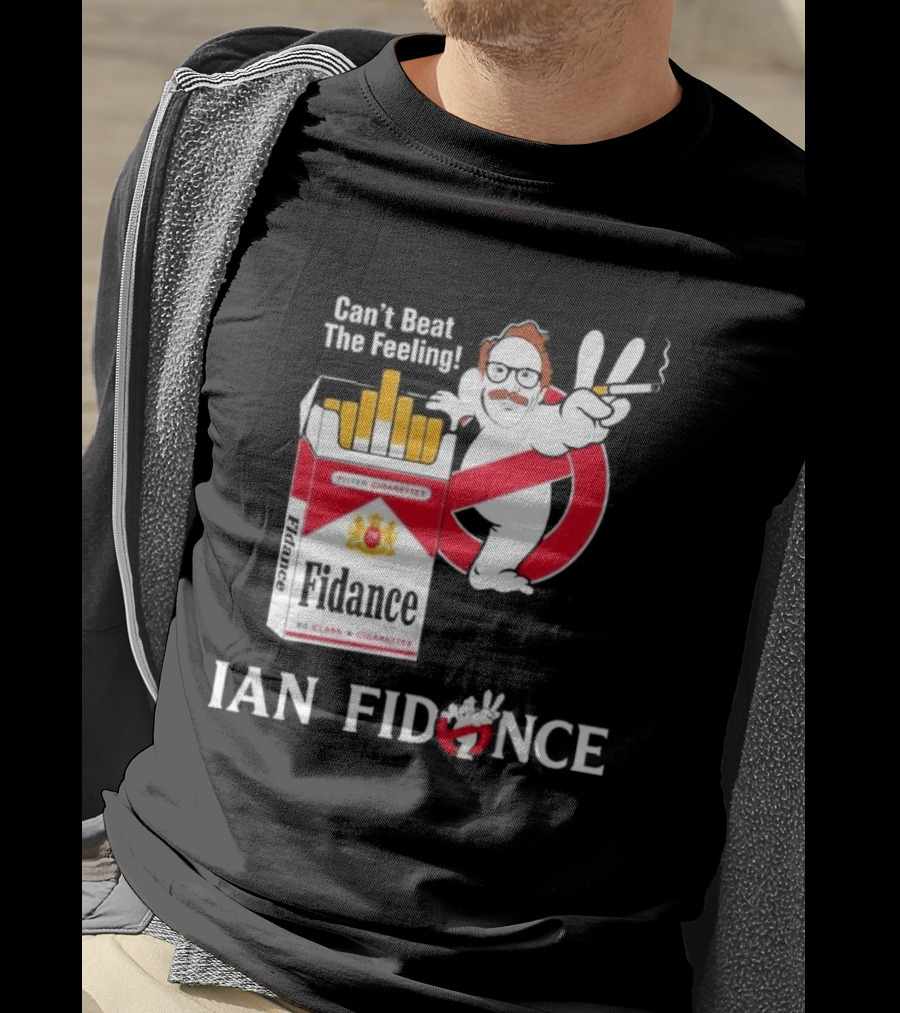 Ian Fidance Can't Beat The Feeling Ghostbusters Marlboro Cigarette T-Shirt