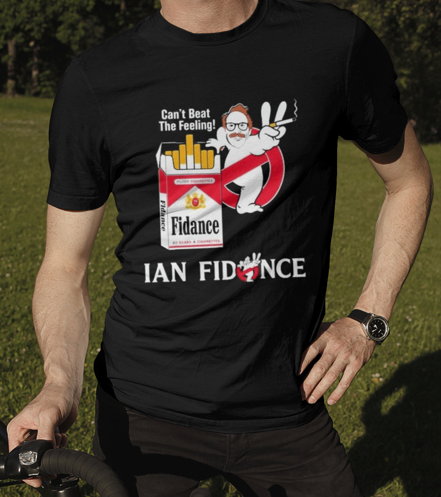 Ian Fidance Can't Beat The Feeling Ghostbusters Marlboro Cigarette T-Shirt