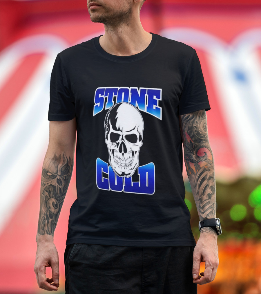 Stone Cold Steve Austin Skull Stomping Mud Holes Since 1995 T-Shirt