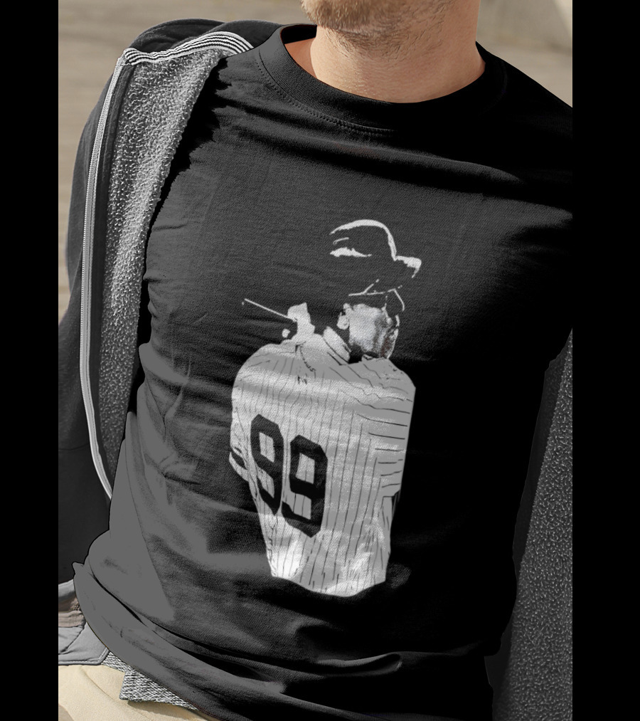 New York Yankees Aaron Judge 99 Pinstripes T-Shirt