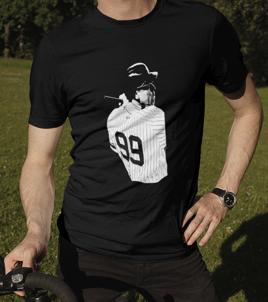 New York Yankees Aaron Judge 99 Pinstripes T-Shirt