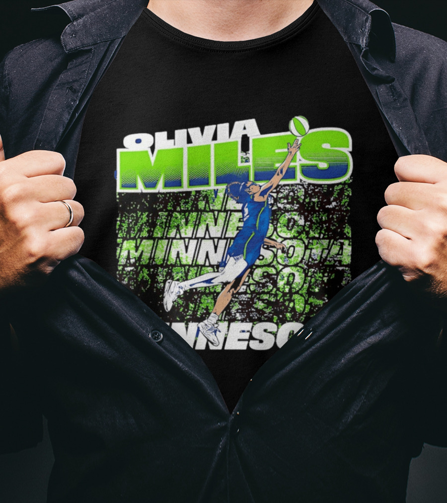 Olivia Miles Minnesota Basketball Street T-Shirt