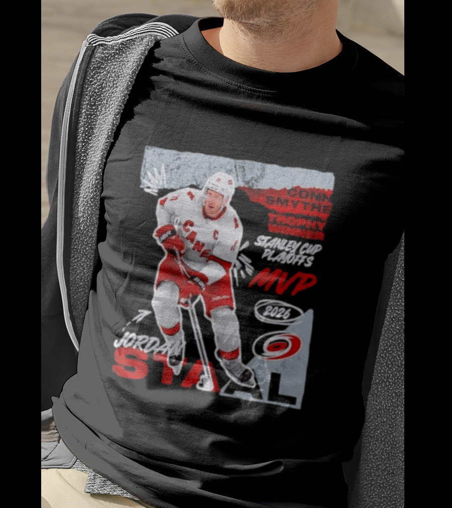 Jordan Staal Carolina Hurricanes Conn Smythe Trophy Winner 2026 Stanley Cup Playoffs MVP 2021 T-Shirt