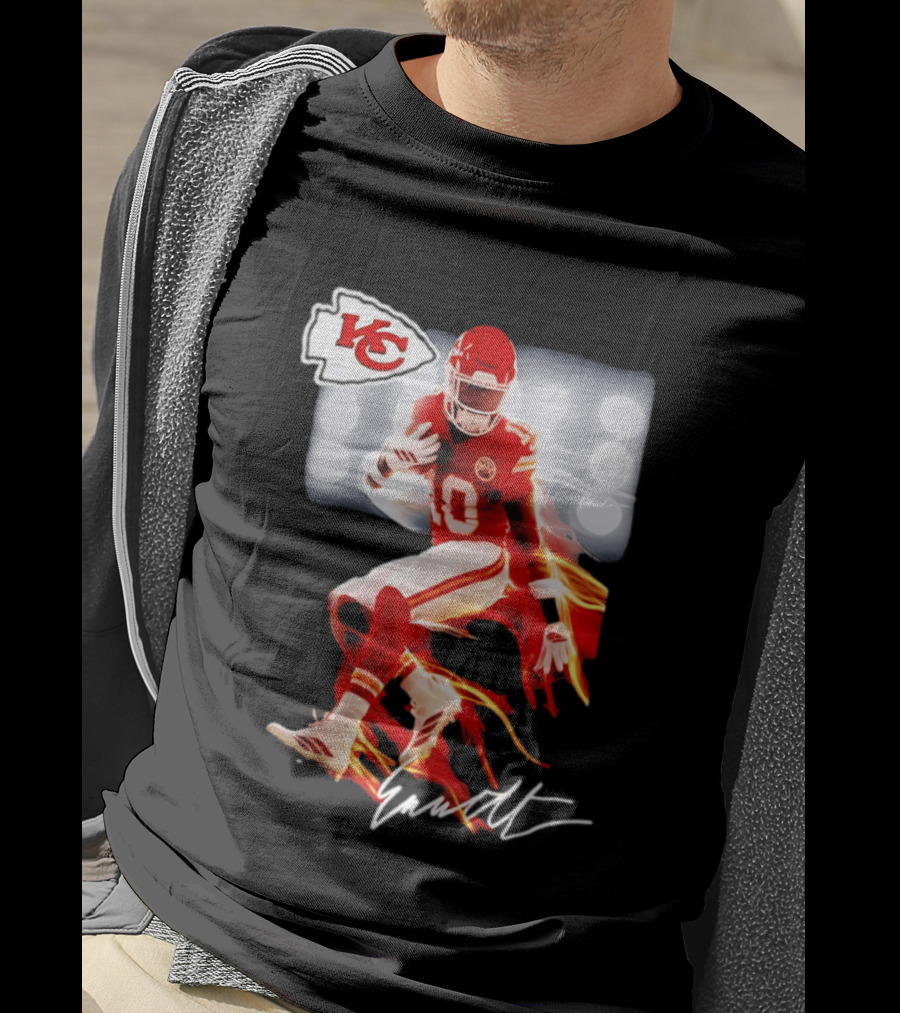 Kansas City Chiefs Emmett Johnson Rookie Legacy KC Football T-Shirt