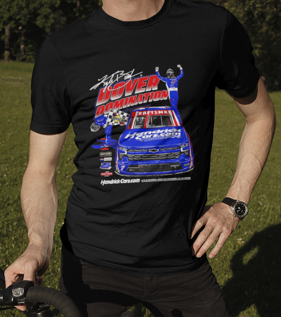Kyle Busch Dover Domination HendrickCars.com NASCAR Craftsman Sunoco Racing T-Shirt