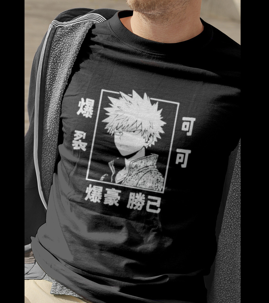 Paymoneywubby Bakugou Katsuki Glare My Hero Academia T-Shirt