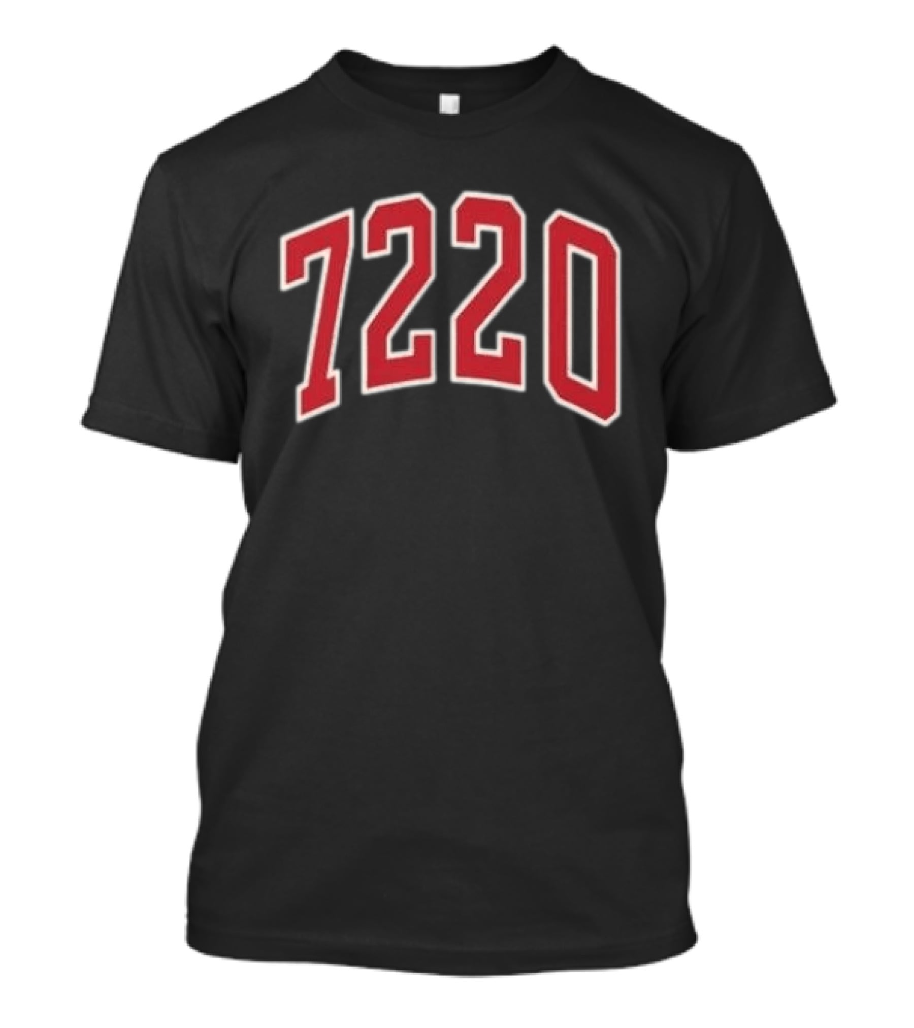 Lil Durk 7220 Tour Bicycle Red 7220 Numbers T-Shirt