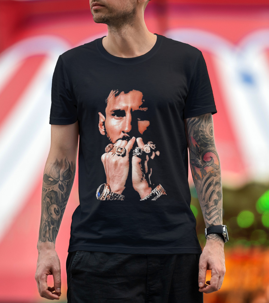 Lionel Messi Inter Miami CF Rings T-Shirt