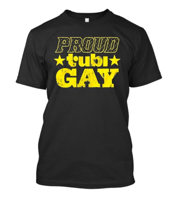 Proud Tubi Gay LGBTQ Pride Streaming Movies T-Shirt