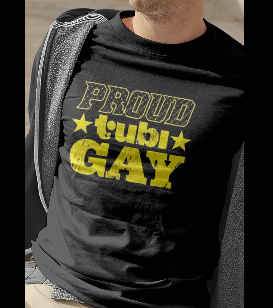 Proud Tubi Gay LGBTQ Pride Streaming Movies T-Shirt